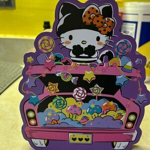 New Halloween Hello Kitty Wall Plaque